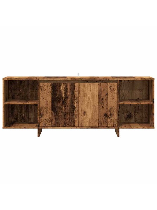 Tv skříňka old wood 130 x 35 x 50 cm kompozitní dřevo