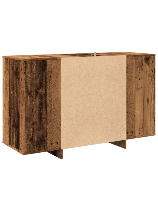 Příborník old wood 120 x 41 x 75 cm kompozitní dřevo