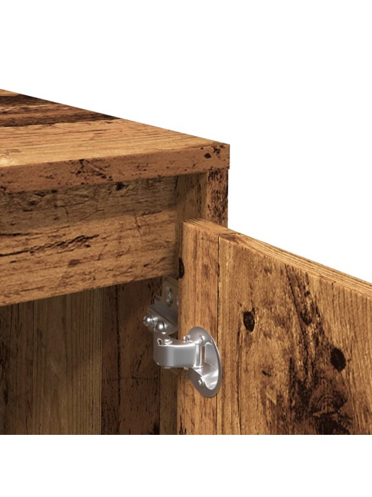 Příborník old wood 120 x 41 x 75 cm kompozitní dřevo