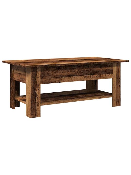 Konferenční stolek old wood 102 x 55 x 42 cm kompozitní dřevo