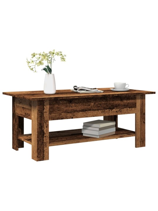 Konferenční stolek old wood 102 x 55 x 42 cm kompozitní dřevo