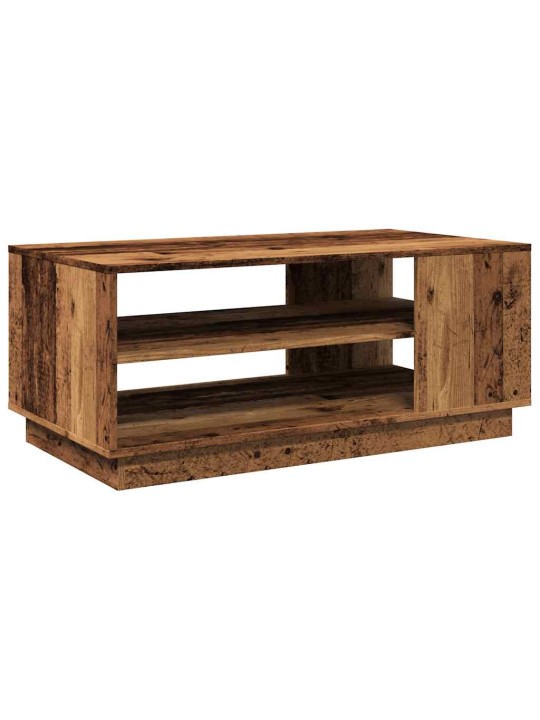 Konferenční stolek old wood 102 x 55 x 43 cm kompozitní dřevo