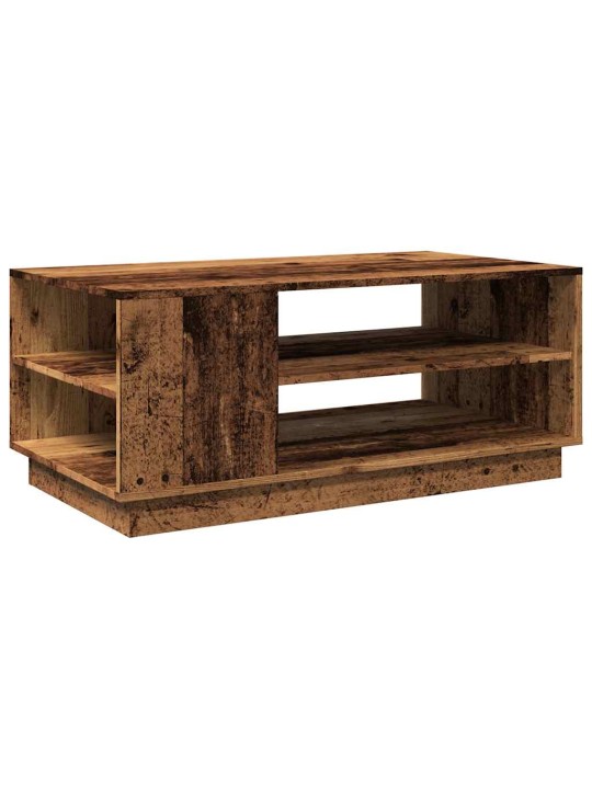 Konferenční stolek old wood 102 x 55 x 43 cm kompozitní dřevo