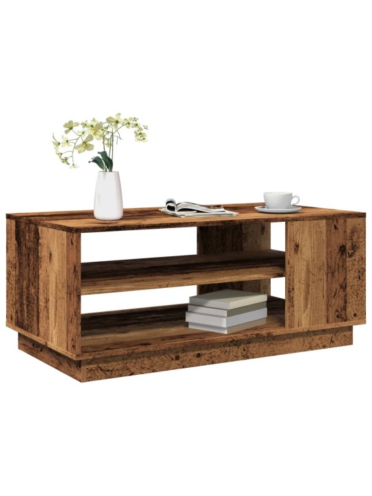 Konferenční stolek old wood 102 x 55 x 43 cm kompozitní dřevo