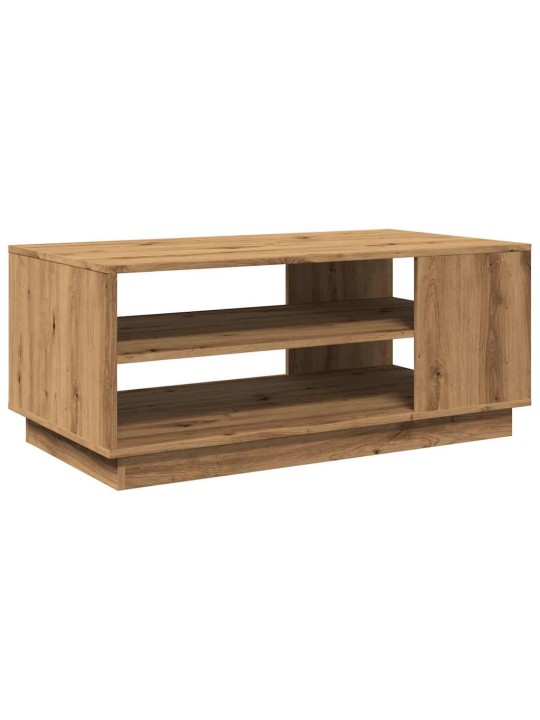 Konferenční stolek dub artisan 102x55x43 cm kompozitní dřevo