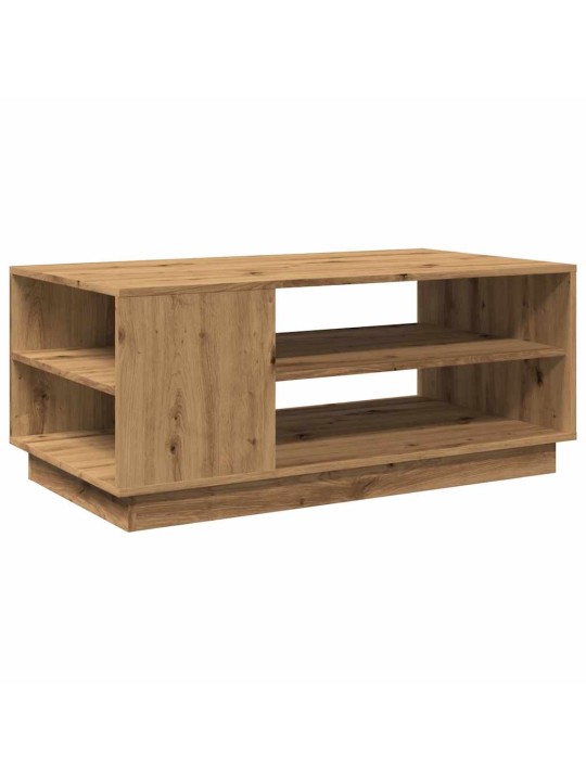 Konferenční stolek dub artisan 102x55x43 cm kompozitní dřevo