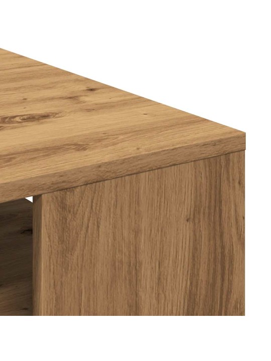 Konferenční stolek dub artisan 102x55x43 cm kompozitní dřevo