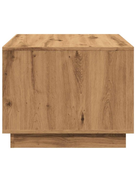 Konferenční stolek dub artisan 55 x 55 x 42 cm kompozitní dřevo