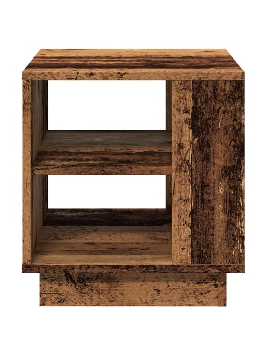 Konferenční stolek old wood 40 x 40 x 43 cm kompozitní dřevo