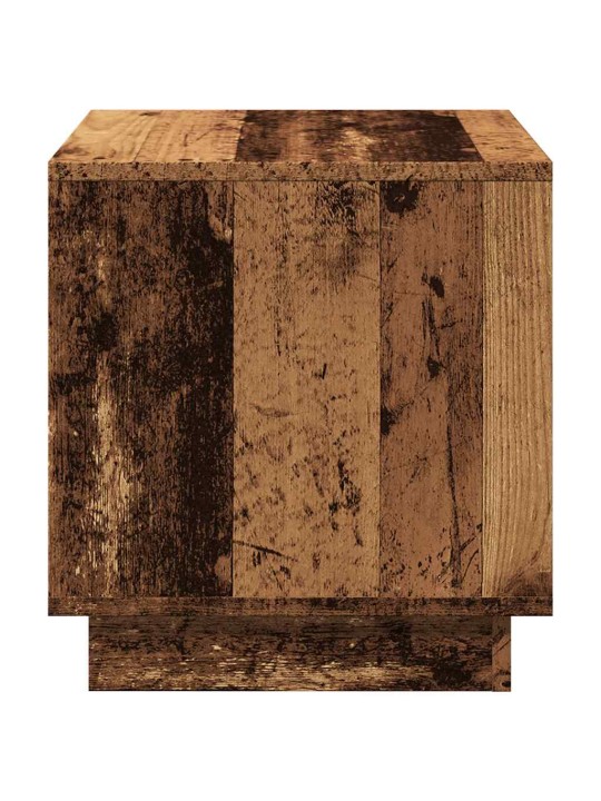 Konferenční stolek old wood 40 x 40 x 43 cm kompozitní dřevo