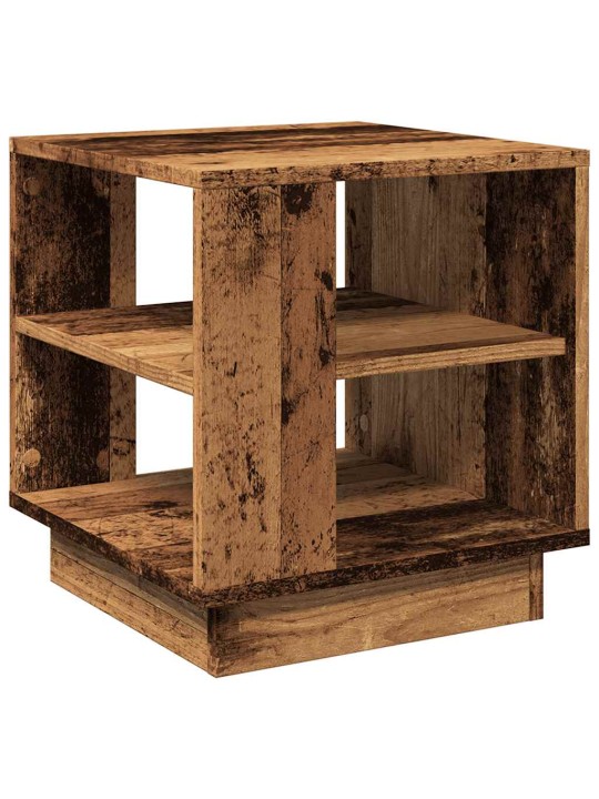 Konferenční stolek old wood 40 x 40 x 43 cm kompozitní dřevo