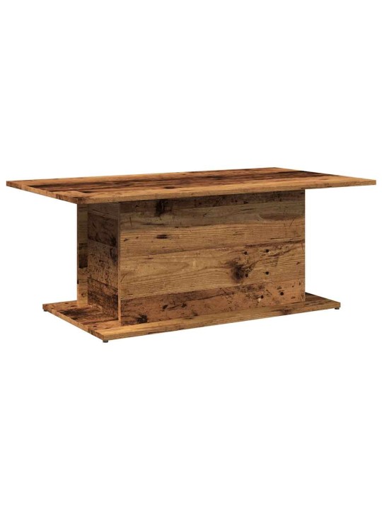 Konferenční stolek old wood 102 x 55,5 x 40 cm kompozitní dřevo