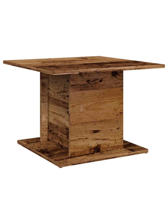 Konferenční stolek old wood 55,5x55,5x40 cm kompozitní dřevo