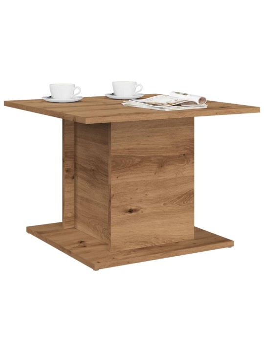 Konferenční stolek dub artisan 55,5x55,5x40 cm kompozitní dřevo