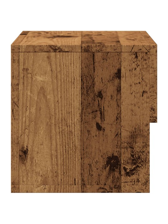 Nástěnné noční stolky 2 ks old wood