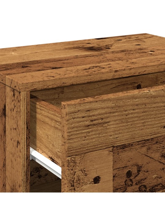 Nástěnné noční stolky 2 ks old wood