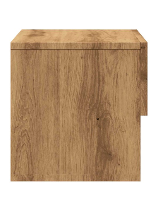 Nástěnný noční stolek dub artisan