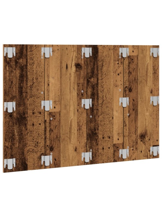 Čelo postele old wood 120 x 1,5 x 80 cm kompozitní dřevo