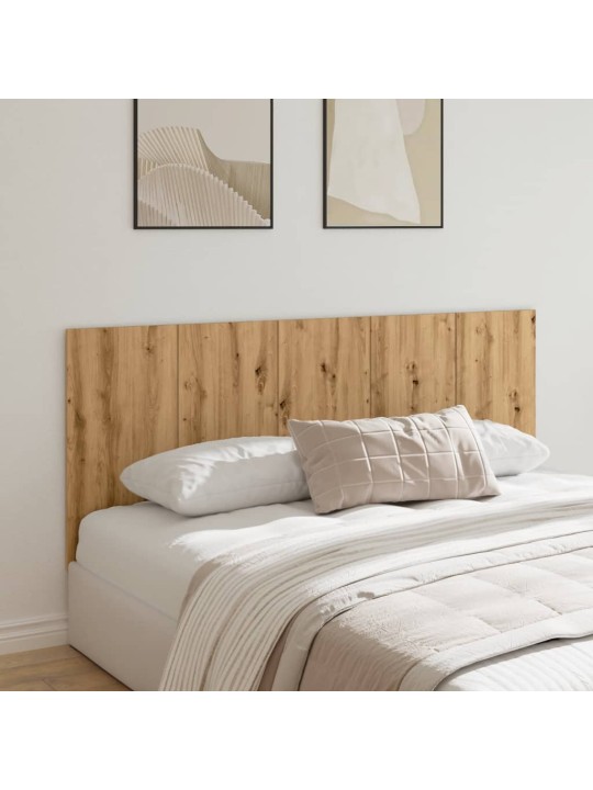 Čelo postele dub artisan 200 x 1,5 x 80 cm kompozitní dřevo