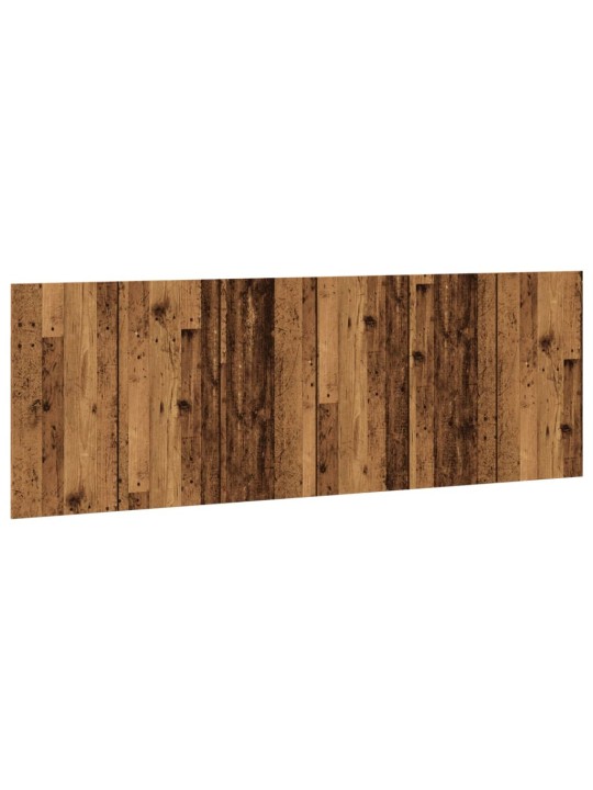 Nástěnné čelo postele old wood 240x1,5x80 cm kompozitní dřevo