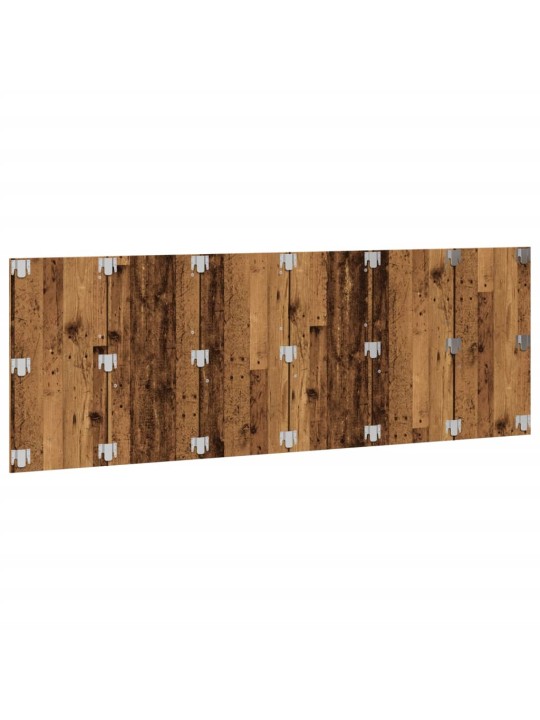 Nástěnné čelo postele old wood 240x1,5x80 cm kompozitní dřevo