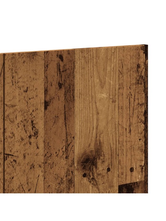 Nástěnné čelo postele old wood 240x1,5x80 cm kompozitní dřevo