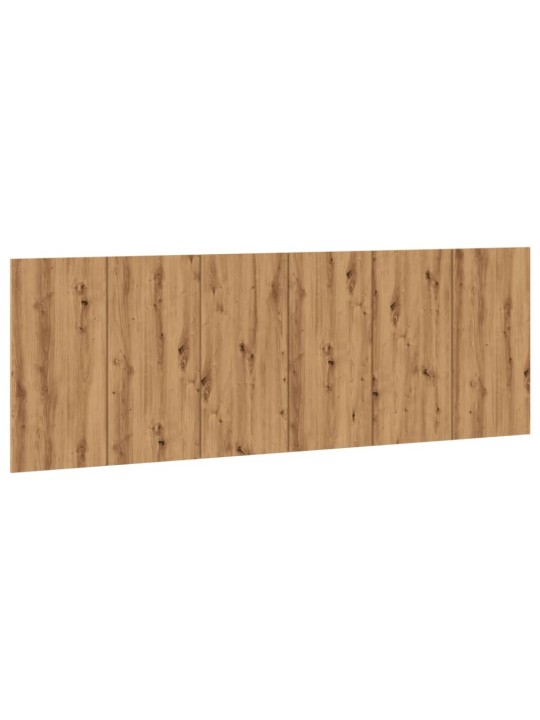 Nástěnné čelo postele dub artisan 240x1,5x80cm kompozitní dřevo