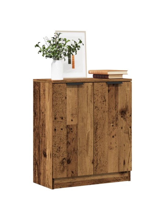 Příborník old wood 60 x 30 x 70 cm kompozitní dřevo