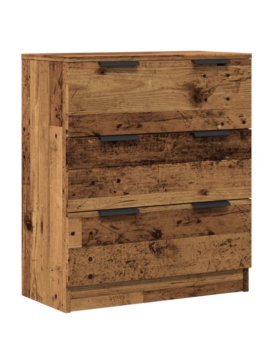 Příborník old wood 60 x 30 x 70 cm kompozitní dřevo