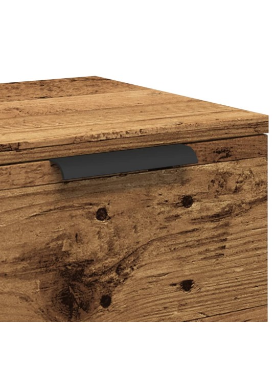 Příborník old wood 60 x 30 x 70 cm kompozitní dřevo