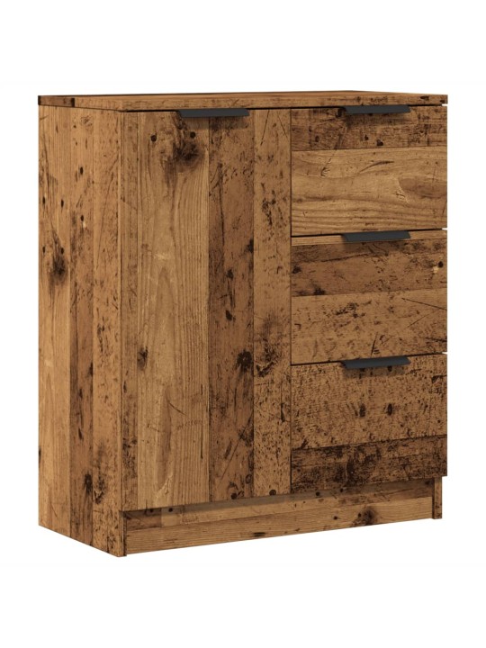 Příborník old wood 60 x 30 x 70 cm kompozitní dřevo