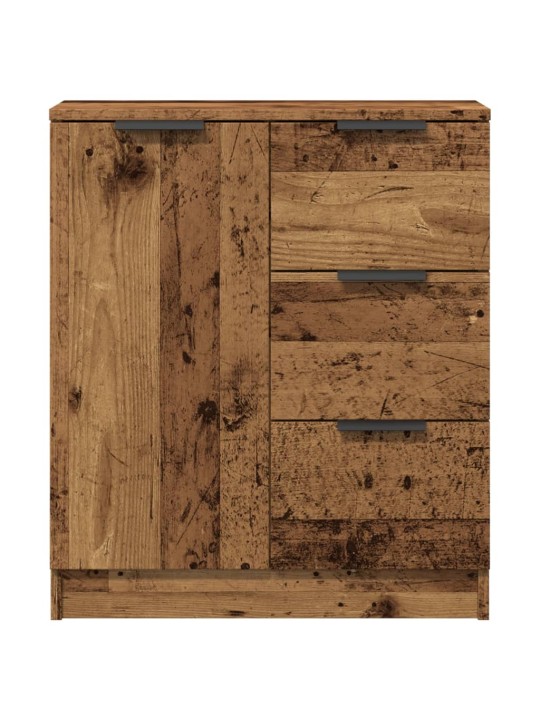Příborník old wood 60 x 30 x 70 cm kompozitní dřevo