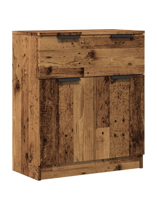 Příborník old wood 60 x 30 x 70 cm kompozitní dřevo