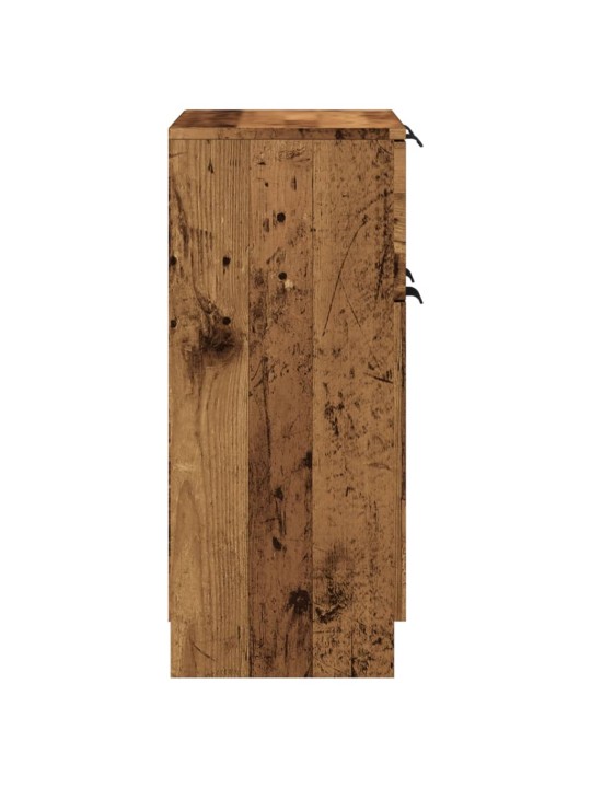 Příborník old wood 60 x 30 x 70 cm kompozitní dřevo