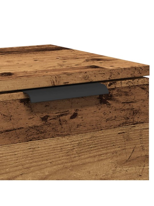 Příborník old wood 60 x 30 x 70 cm kompozitní dřevo