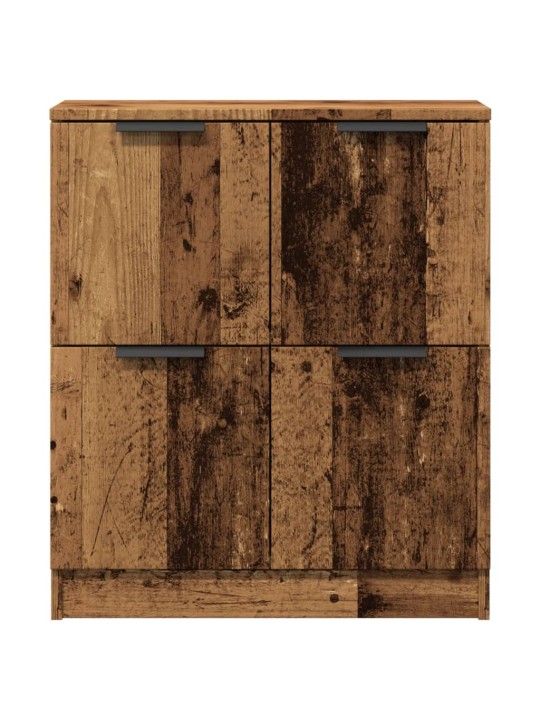 Příborník old wood 60 x 30 x 70 cm kompozitní dřevo