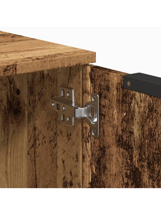 Příborník old wood 60 x 30 x 70 cm kompozitní dřevo