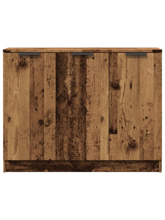 Příborník old wood 90,5 x 30 x 70 cm kompozitní dřevo