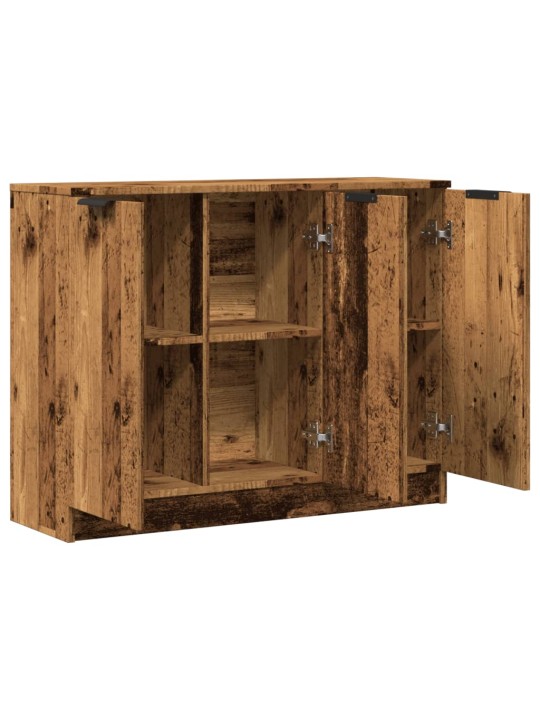 Příborník old wood 90,5 x 30 x 70 cm kompozitní dřevo