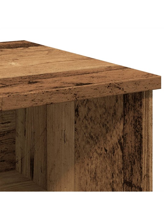 Noční stolky 2 ks old wood 40 x 36 x 65 cm kompozitní dřevo