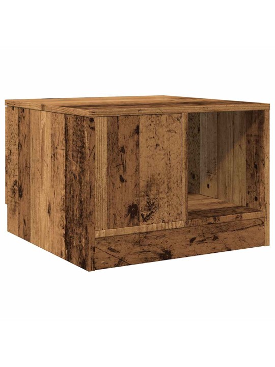 Konferenční stolek old wood 50x50x36 cm kompozitní dřevo