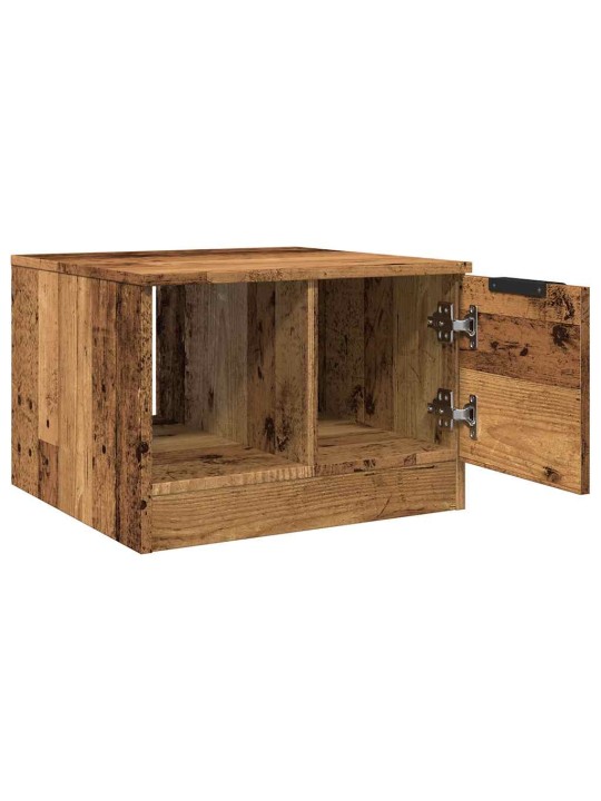 Konferenční stolek old wood 50x50x36 cm kompozitní dřevo