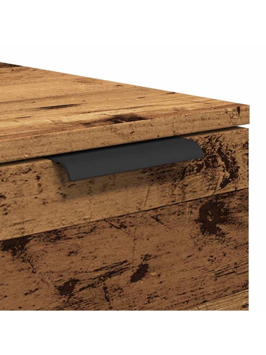 Konferenční stolek old wood 50x50x36 cm kompozitní dřevo
