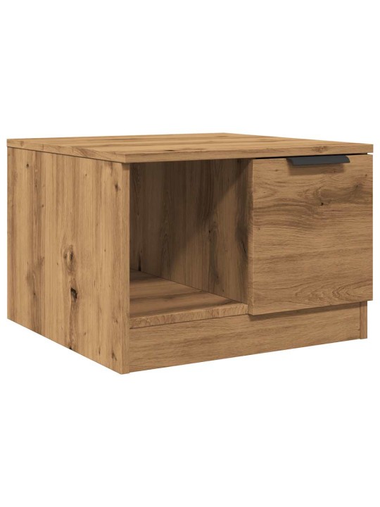 Konferenční stolek dub artisan 50x50x36 cm kompozitní dřevo