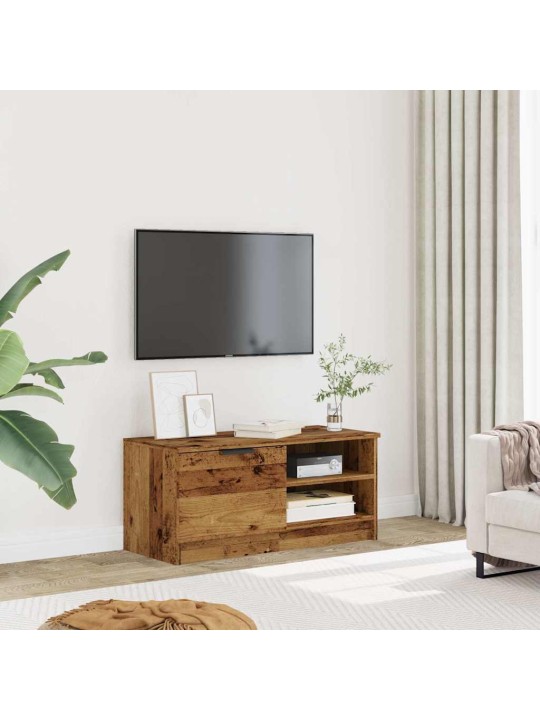 Tv skříňka starého dřeva 80 x 35 x 36,5 cm kompozitní dřevo