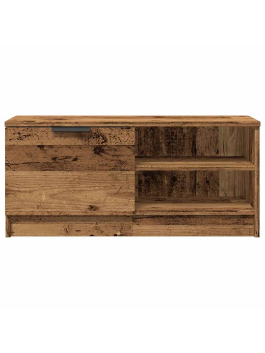 Tv skříňka starého dřeva 80 x 35 x 36,5 cm kompozitní dřevo