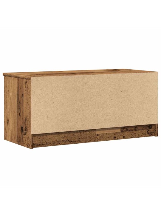 Tv skříňka starého dřeva 80 x 35 x 36,5 cm kompozitní dřevo