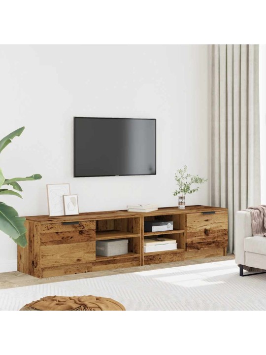 Tv skříňka skříňky 2 ks starého dřeva 80x35x36,5 cm kompozit