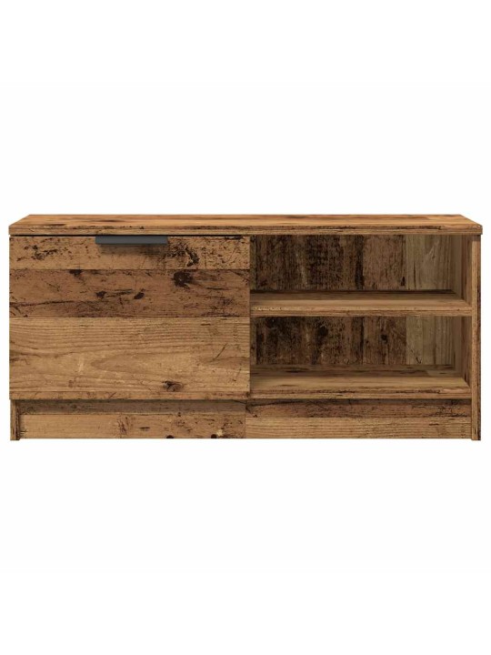 Tv skříňka skříňky 2 ks starého dřeva 80x35x36,5 cm kompozit