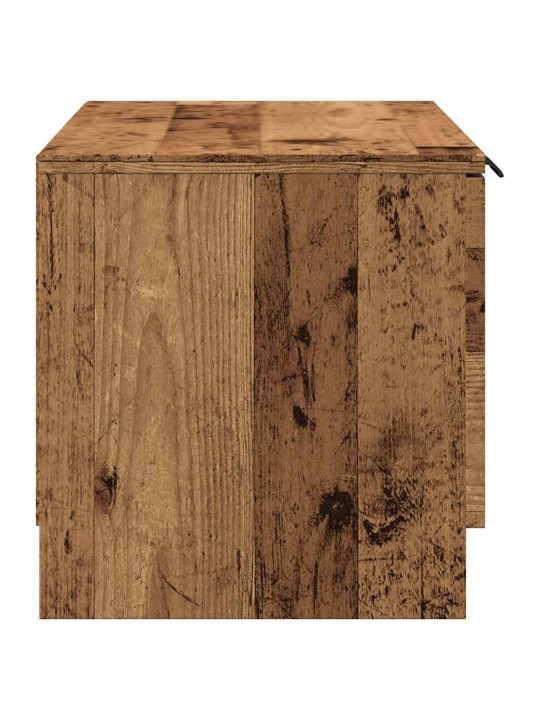 Tv skříňka skříňky 2 ks starého dřeva 80x35x36,5 cm kompozit
